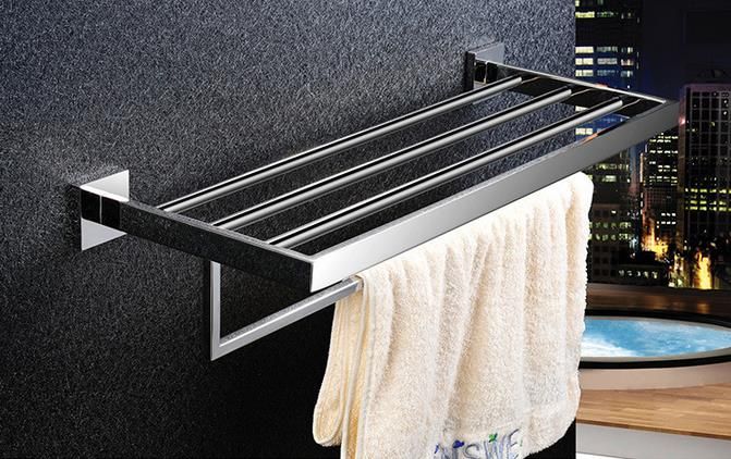 stainless steel 304 towel rack with towel holder bathroom accessories