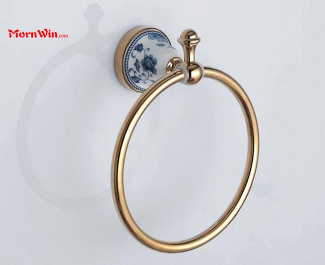 Bathroom brass Towel ring/towel rack