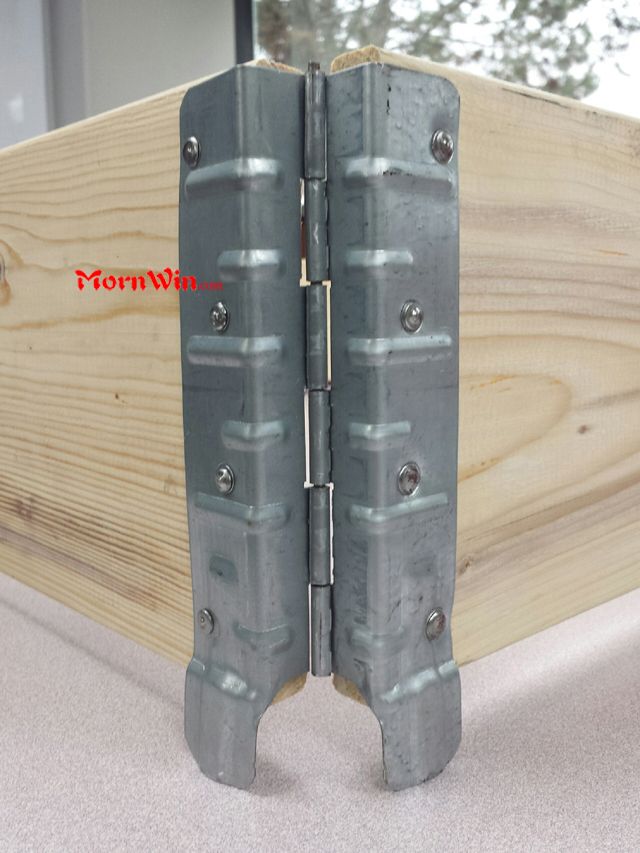 Pallet hinge metal bracket packaging box hinge