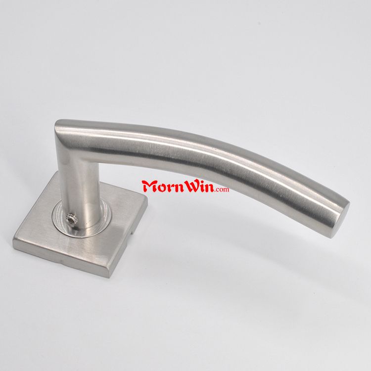 Quality 19mm 22 Mm Interior Stainless Steel Wooden Door Locks Lever Handle 