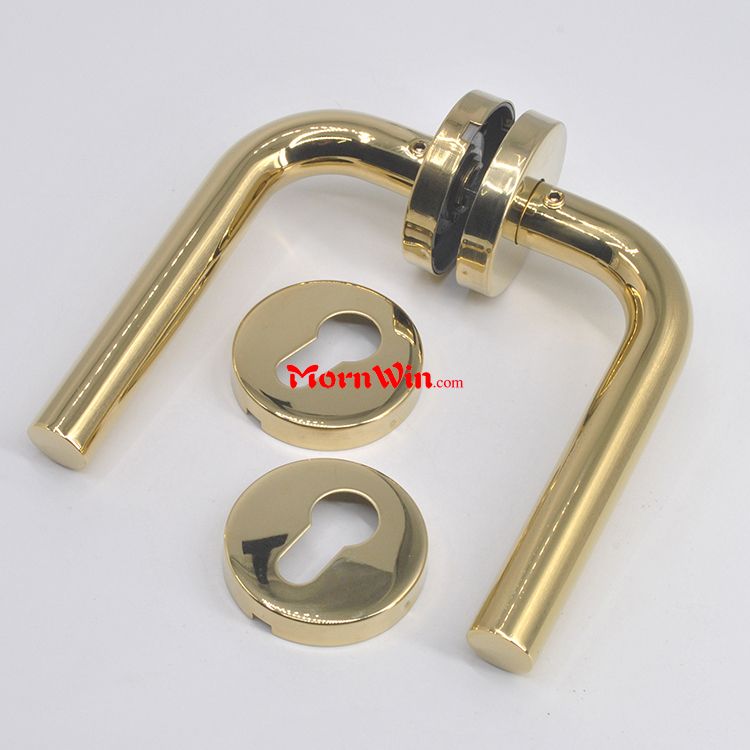 Polished Gold Golden Pvd Door Window Handle