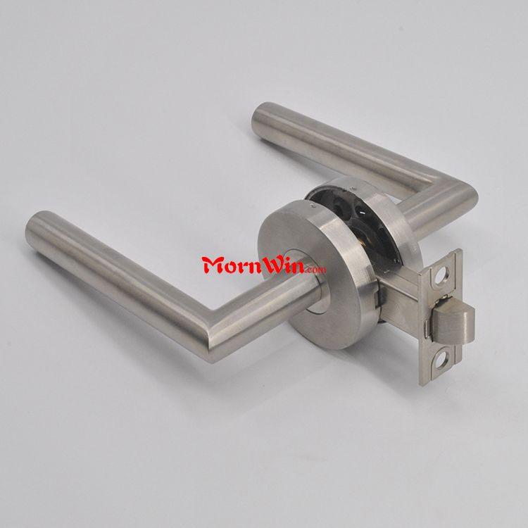 Bedroom Stainless Steel Passage Internal Door Handle Lock