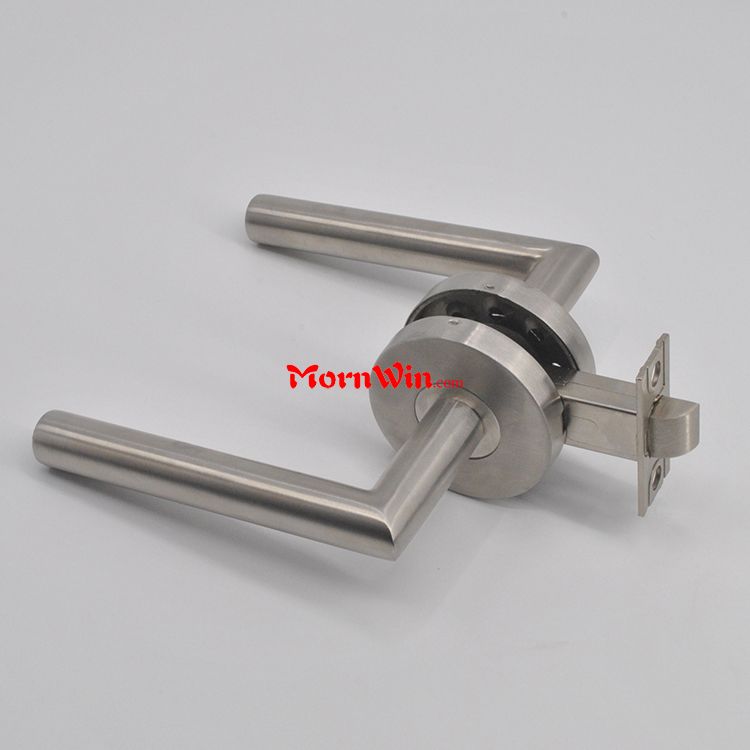 Bedroom Stainless Steel Passage Internal Door Handle Lock