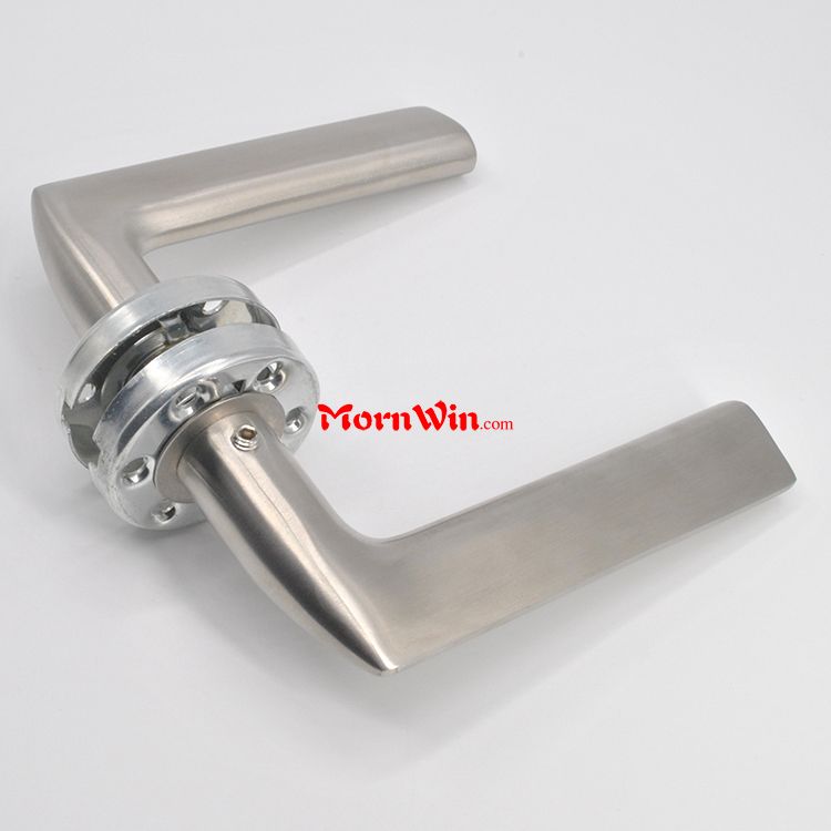 304 stainless steel lever type door handle