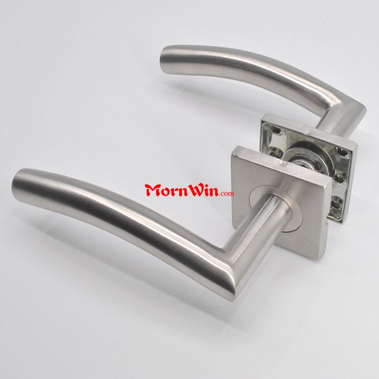 Modern Safety lock stainless steel mortise door hardware handle