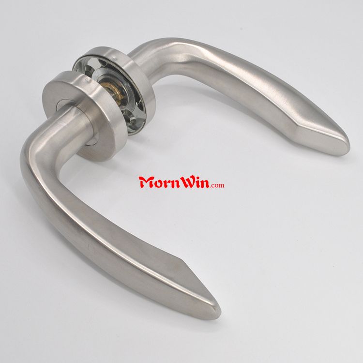 European Stainless Steel Cabinet Door Tubular Lever Handle