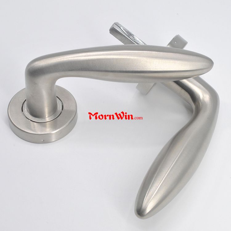 Luxury Best selling american style internal tube lever stainless steel designer door handle