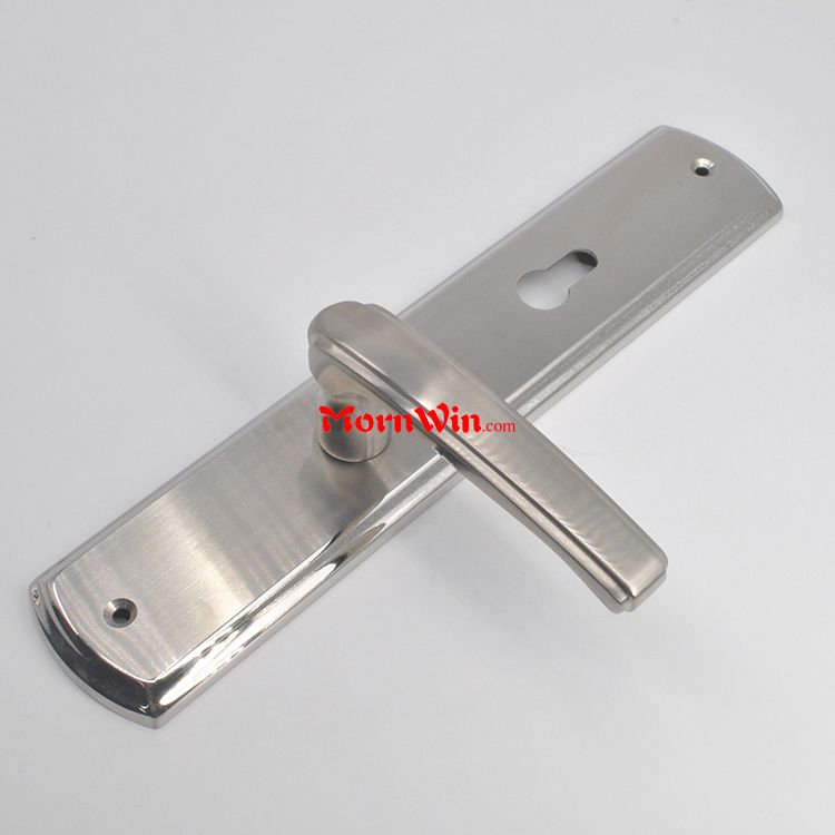 Door Handles on Backplate in a variety of styles and finishes