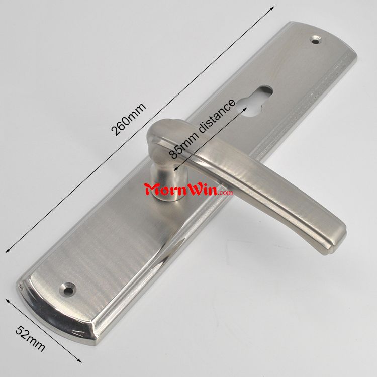 Door Handles on Backplate in a variety of styles and finishes