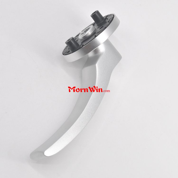 Top quality Aluminum square escutcheon door handle lever