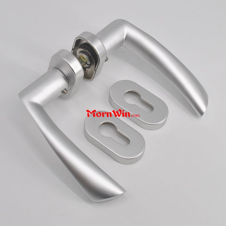 Aluminum door lever lock handle