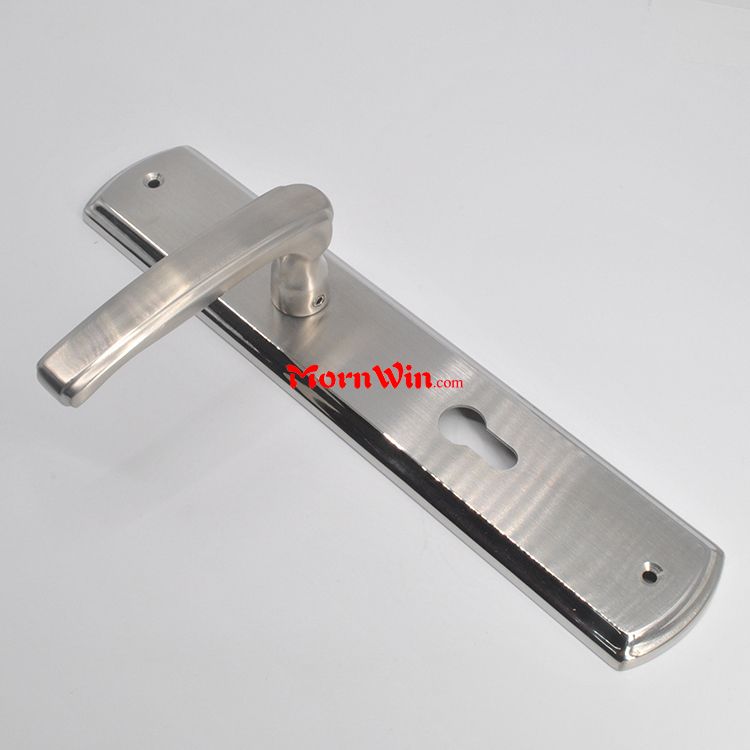 Door Handles on Backplate in a variety of styles and finishes