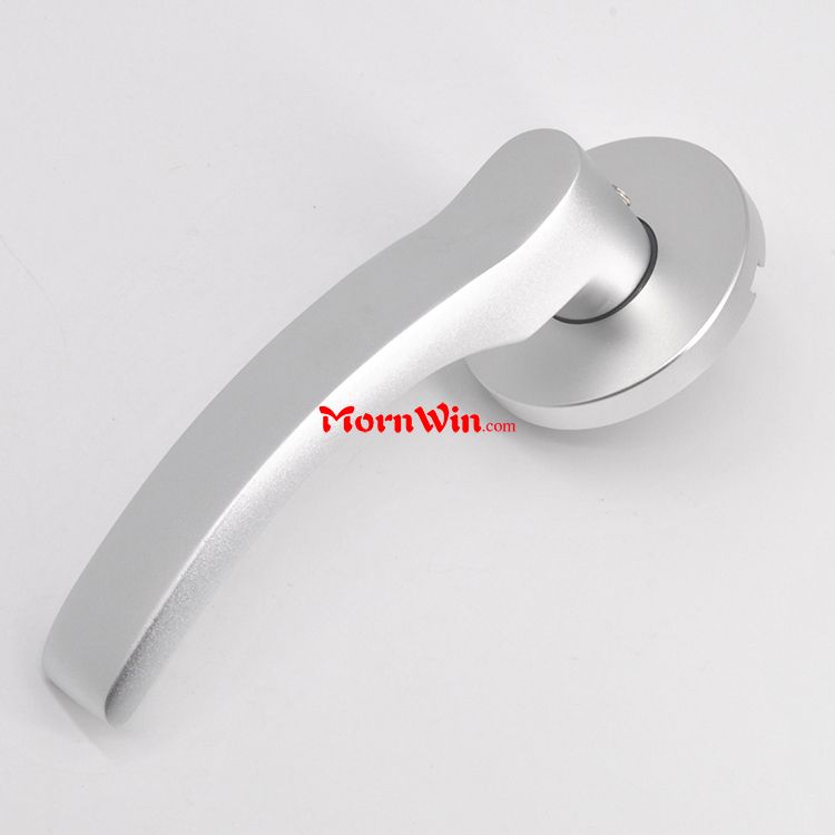 Top quality Aluminum square escutcheon door handle lever