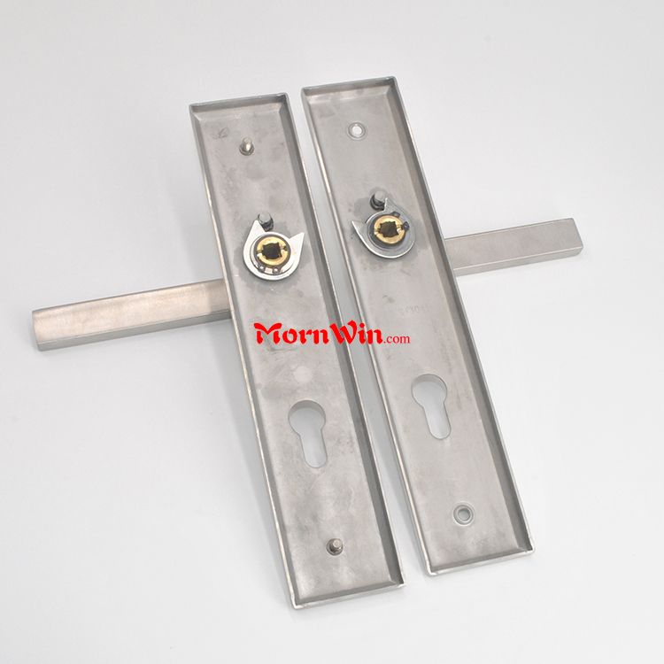 Stainless steel 304 door handle on plate