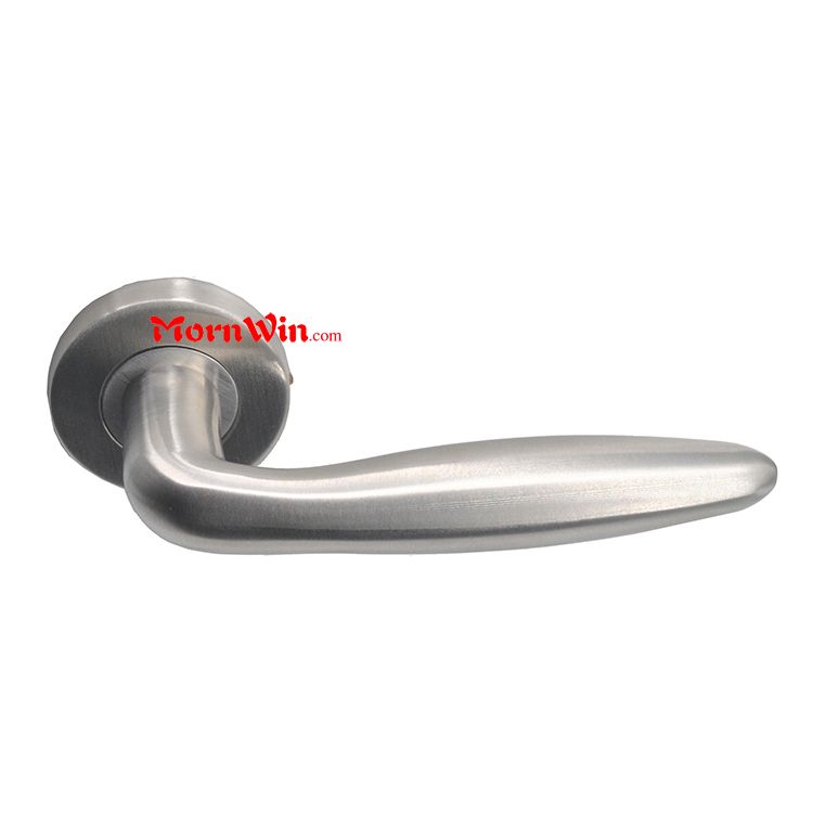 stainless steel heavy duty solid type interior room house guard door handle