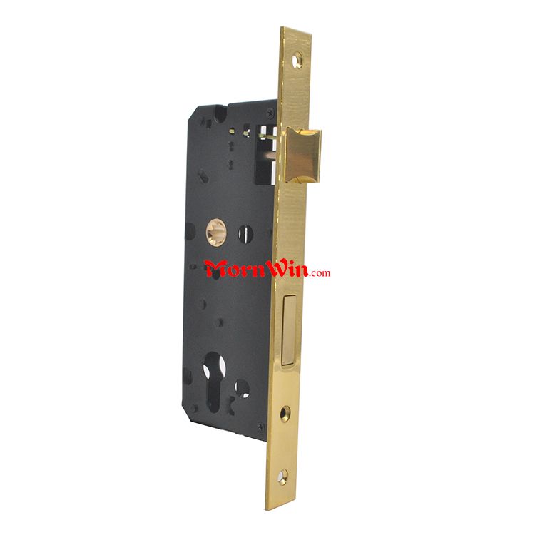 pale gold golden 4585 high quality Classical style middle east 8545 spring latch mortise door lock body