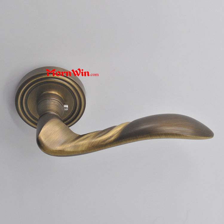 High Class brass lever type door handle,hotel door lock