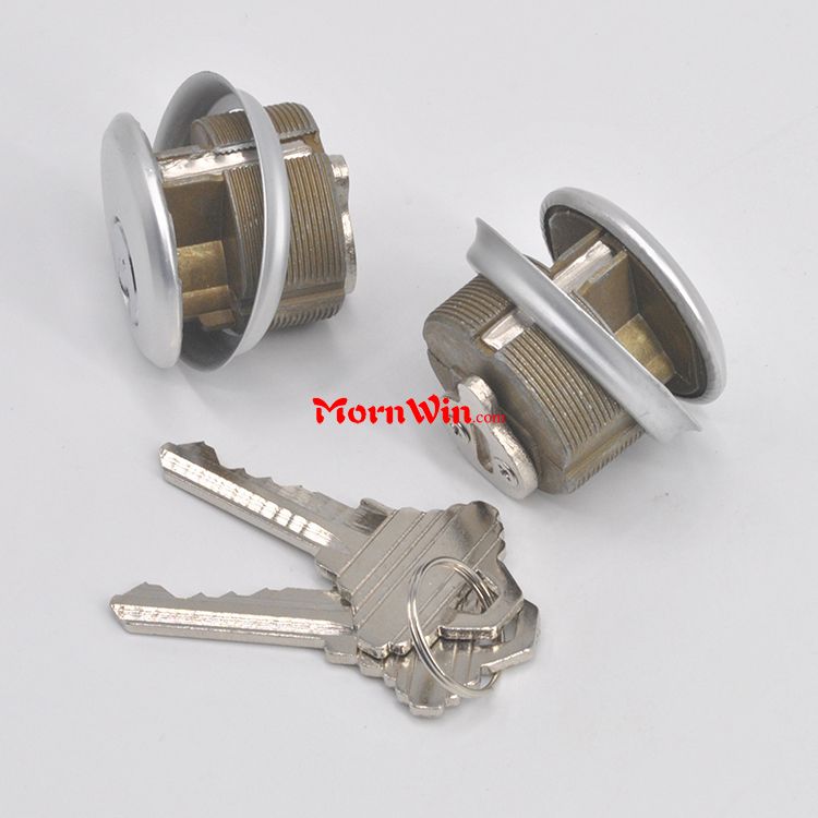 safe mortise lock cylinder euro profile round solid brass door lock cylinder