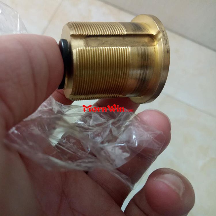 euro profile master key brass round cylinder