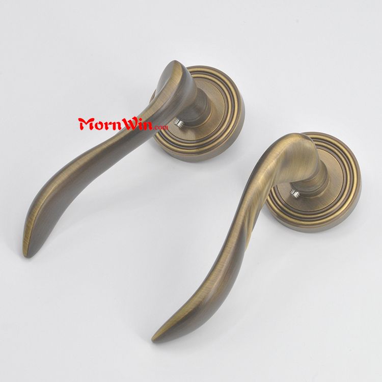 High Class brass lever type door handle,hotel door lock