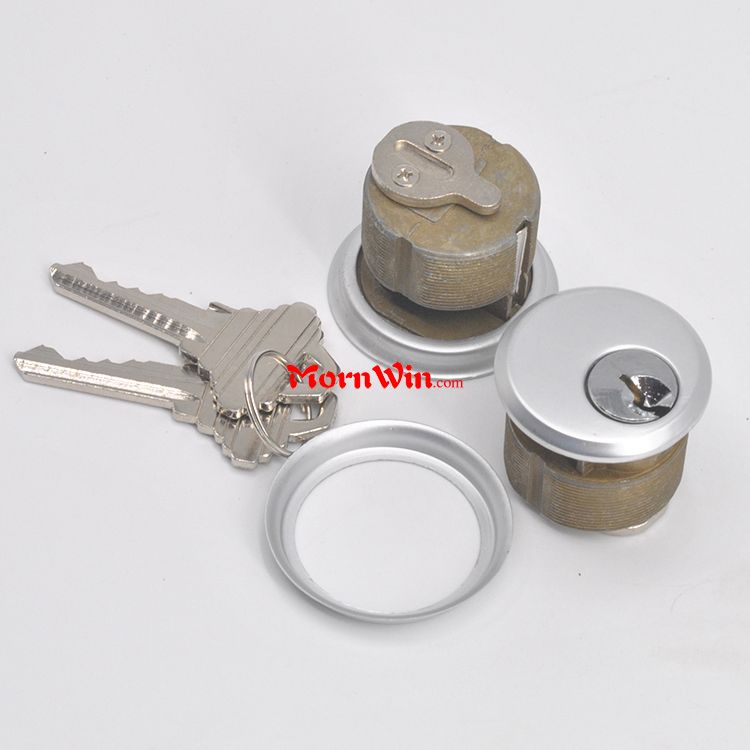 safe mortise lock cylinder euro profile round solid brass door lock cylinder