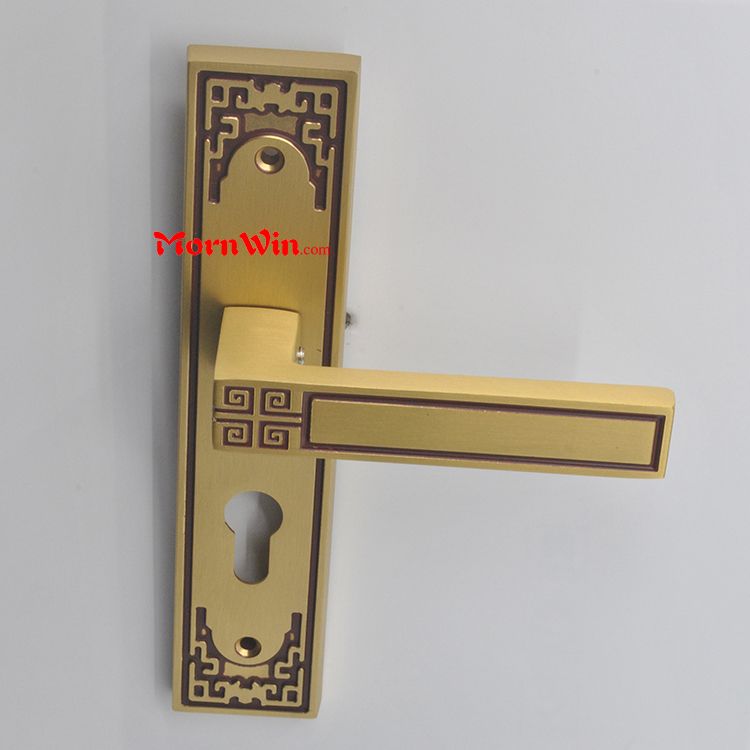 Antique Bronze Effect Internal Brass Door Handle