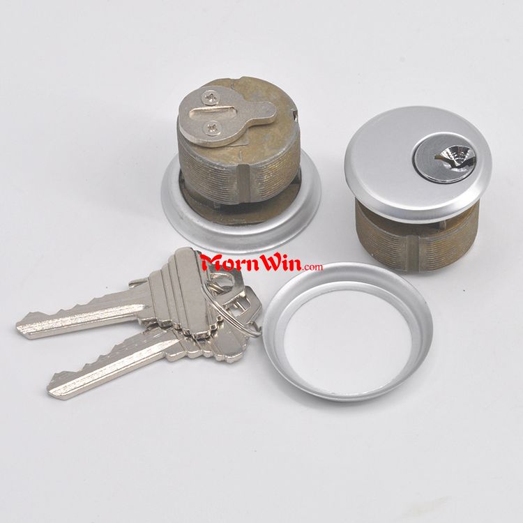 safe mortise lock cylinder euro profile round solid brass door lock cylinder