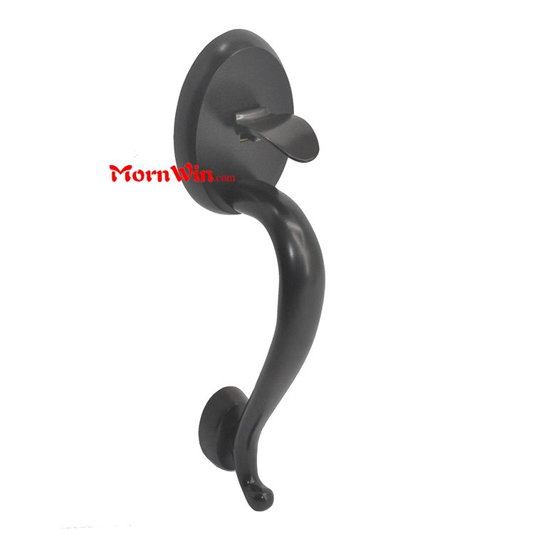 External door brass entrance handle set lock available for all kinds of Door Leafs