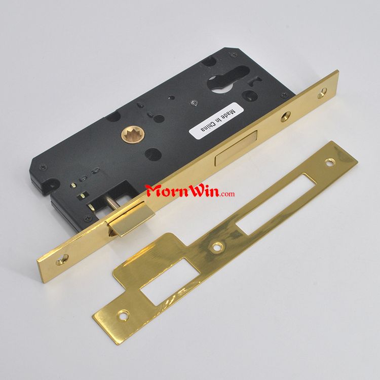 Top quality stainless steel fire-proof sus304 security 4572 mortise door lock body,MORTISE SASH LOCK 72MM DISTANCE