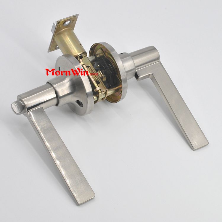 Zinc Alloy Privacy Straight Handle Door Lever lock