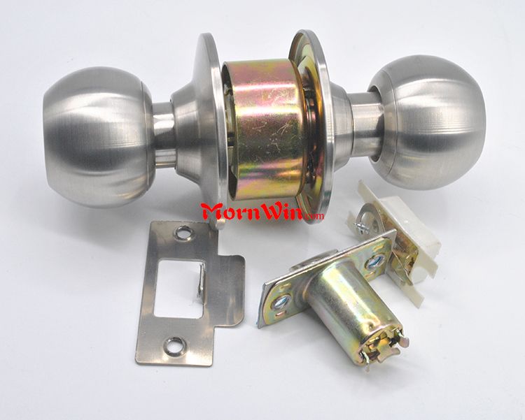 Cylindrical knobset door lock for Entrance stainless steel cerradura 587