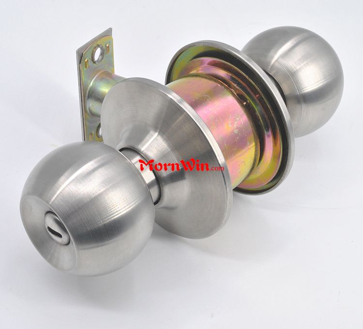 Cylindrical knobset door lock for Entrance stainless steel cerradura 587