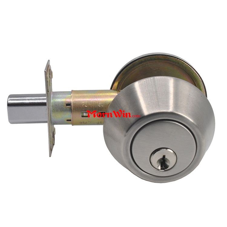 Best Polished Brass Double Cylinder Interlocking Door Deadbolt