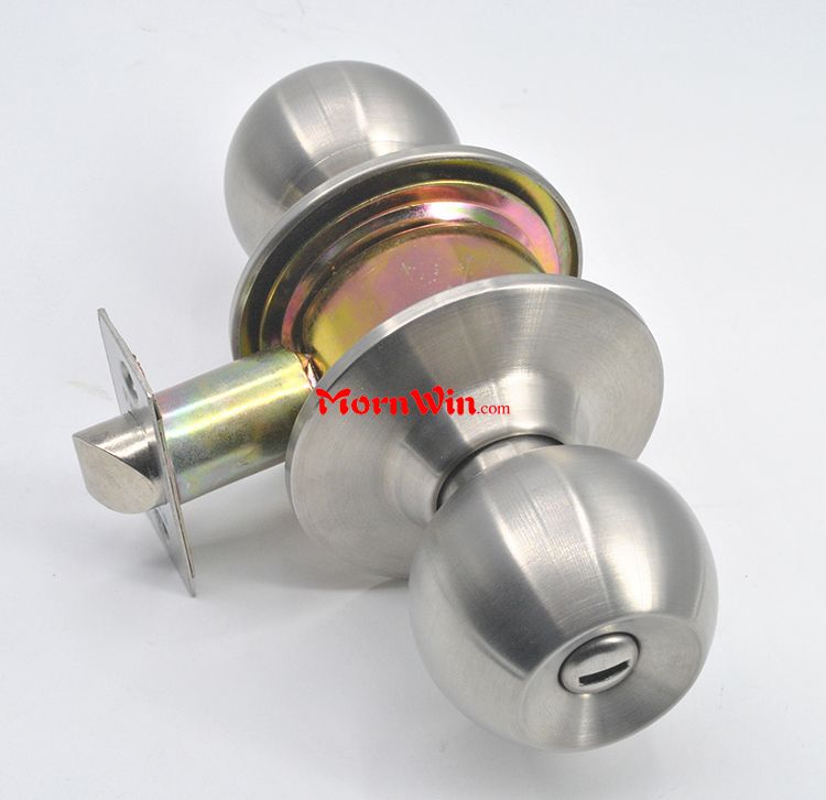 Cylindrical knobset door lock for Entrance stainless steel cerradura 587