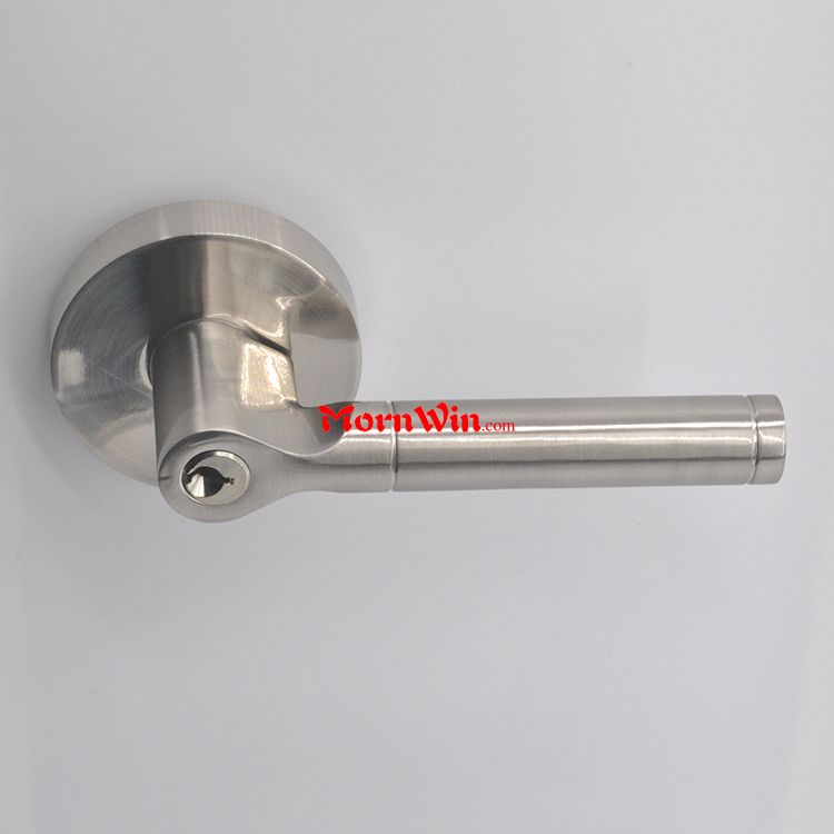 Top quality zinc alloy heavy duty high security entrance tubular door lever handle door lock