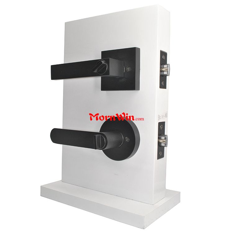 Zinc Alloy Office Door Security Lock Tubular Lever Handle Heavy Duty Door Lock