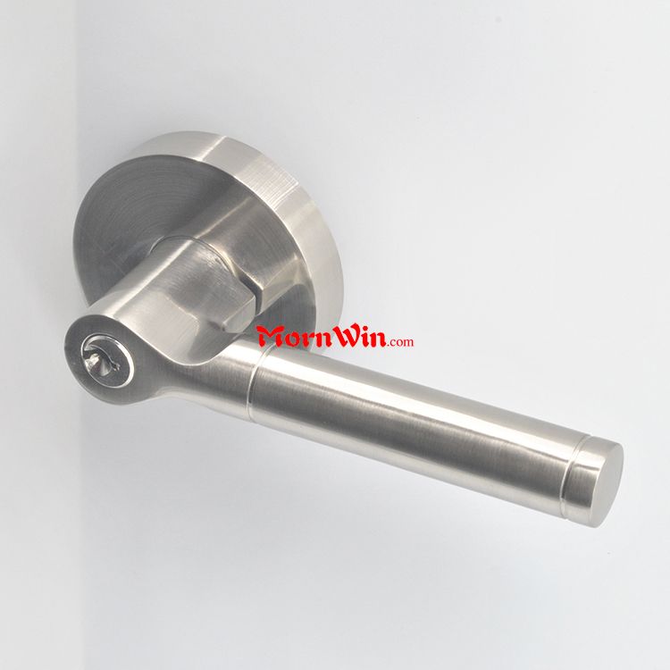 Top quality zinc alloy heavy duty high security entrance tubular door lever handle door lock