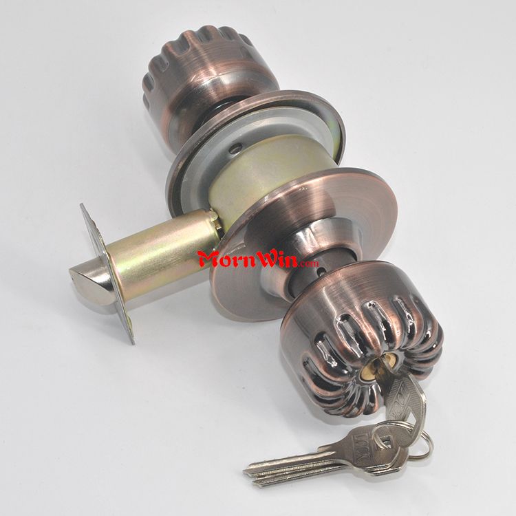 New style zinc alloy fire resistant residential interior cylindrical knob