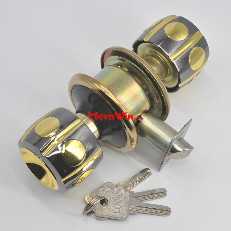 High Quality american design zinc alloy cylindrical lever door handle lock