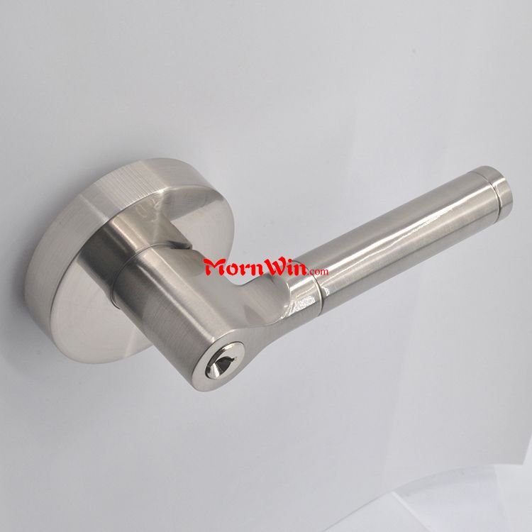 Top quality zinc alloy heavy duty high security entrance tubular door lever handle door lock