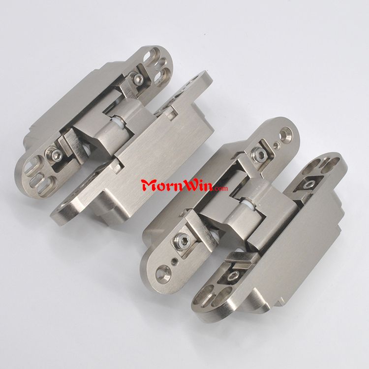 Zine Alloy Stainless Steel Furniture Cabinet Concealed Door Hinge