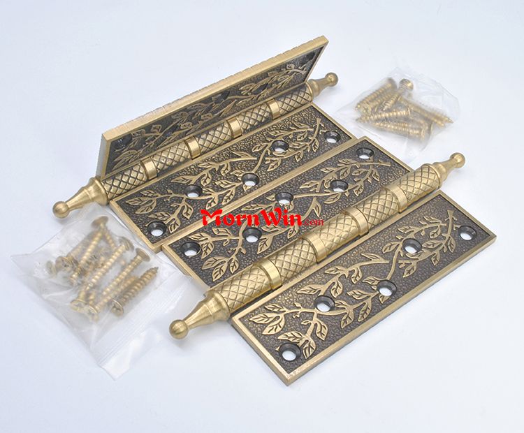 5 inch antique brass whole sales heavy duty door hinge