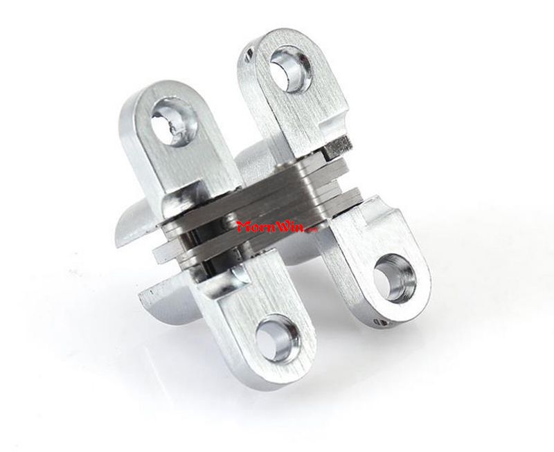 Heavy duty 180 degree soss cross adjustable folding invisible concealed hidden furniture door hinge , cabinet hinge