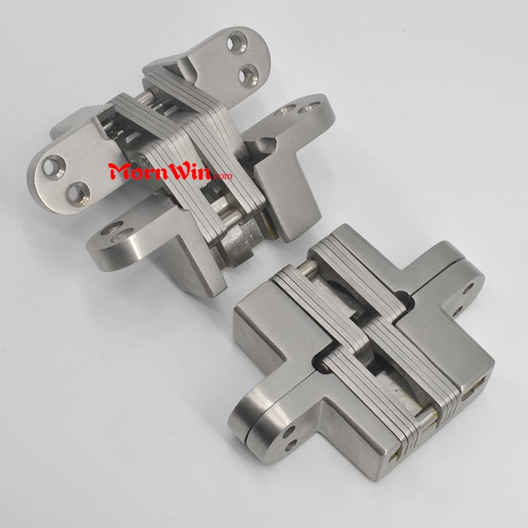 stainless steel concealed door hinge with spring