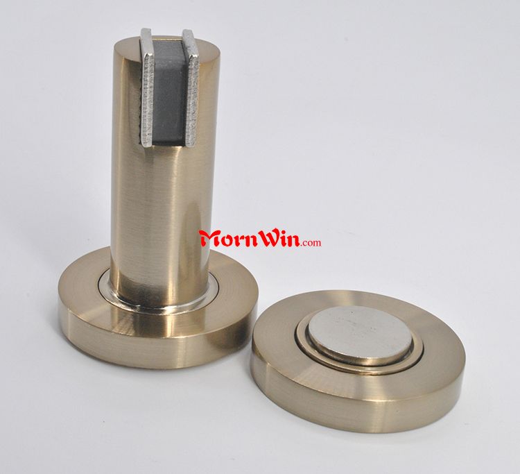 zinc alloy safety protection adjustable shower magnetic door stopper
