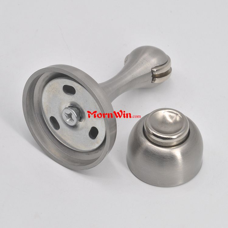 Stainless Steel or Stainless steel or zinc alloy adjustable magnetic door stopper