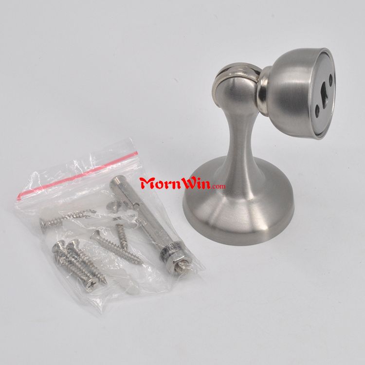 Stainless Steel or Stainless steel or zinc alloy adjustable magnetic door stopper