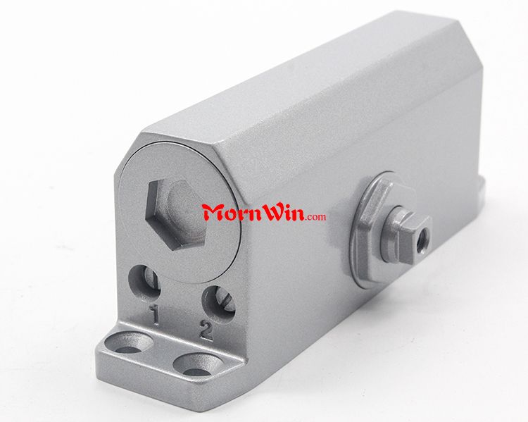 Silver Adjustable Fire Rated Hydraulic Commercial Entry Door Closer