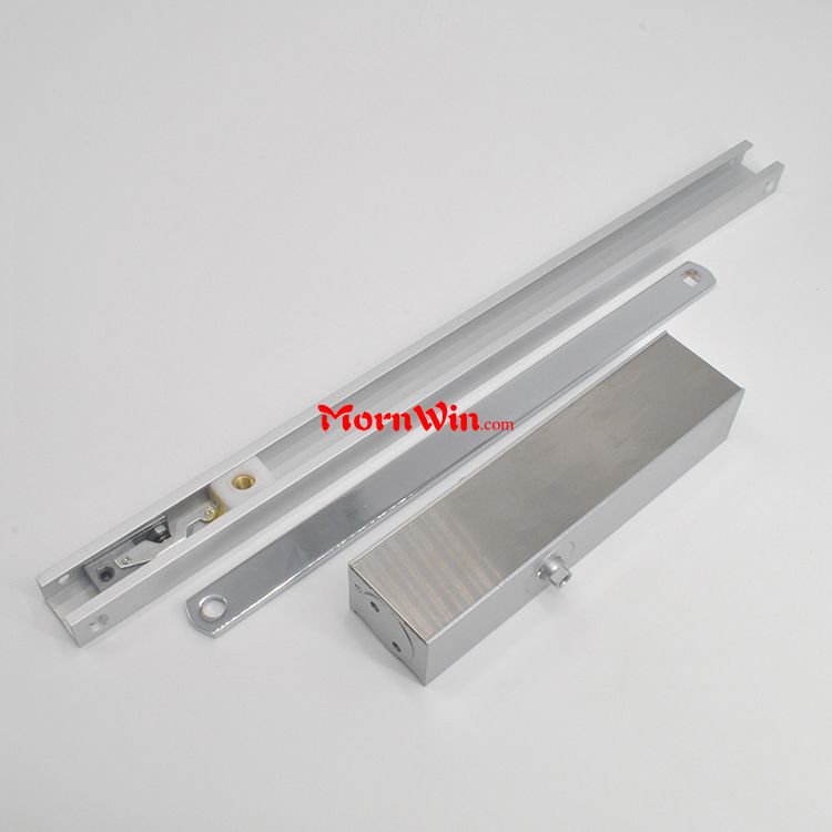 Heavy Duty Automatic Closing Max 100kg Hydraulic Square Overhead Mounted Door Closer Machine