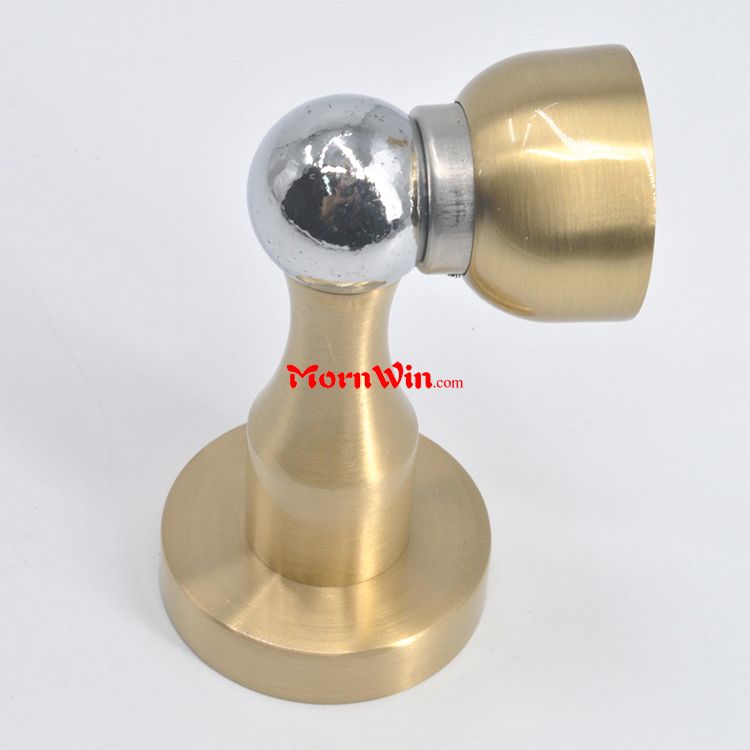 Interior door brass magnetic door stopper Gold/Black/Bronze/Ice bronze